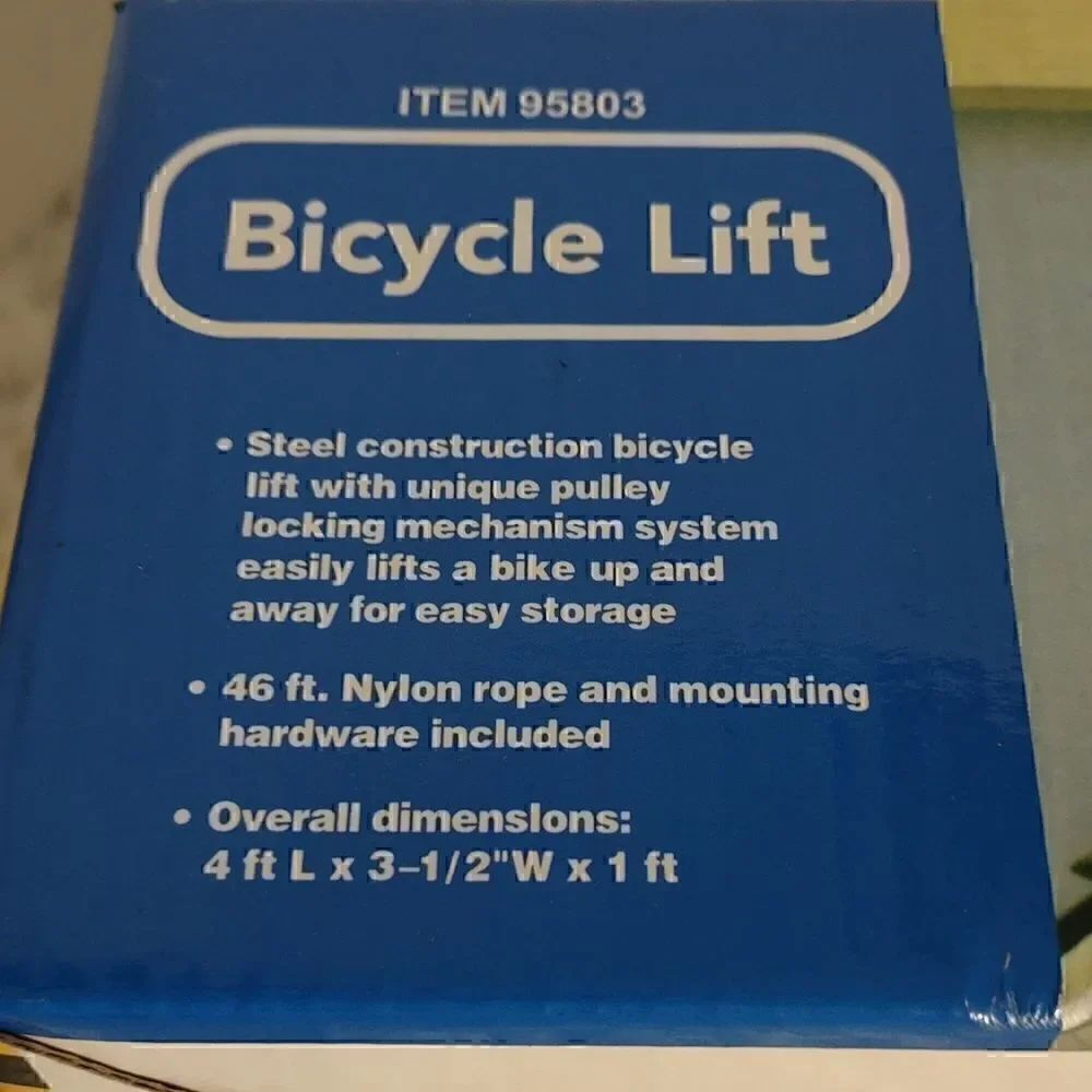 Bicycle Ceiling Storage Lift - Picture 2 of 4